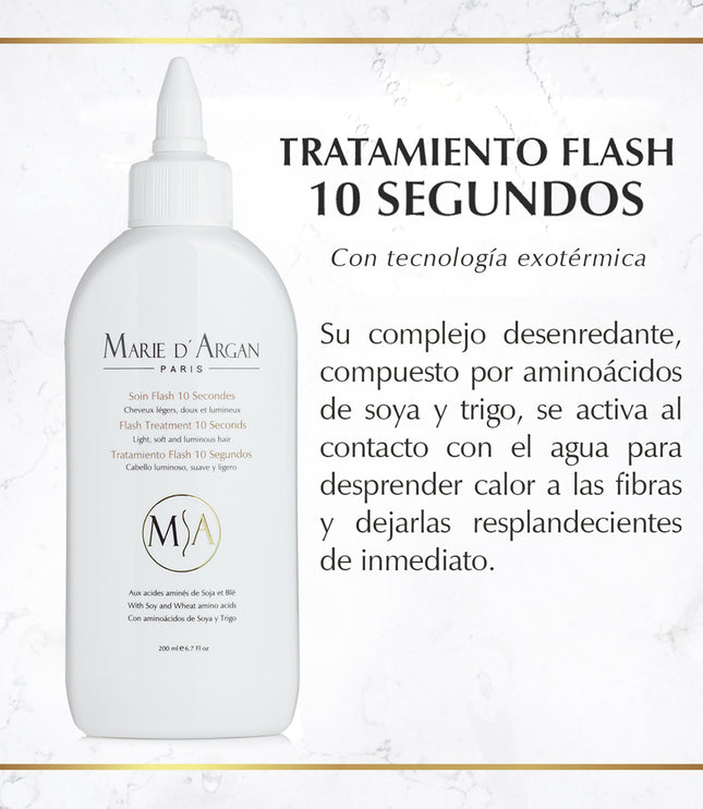 Tratamiento Flash 10 segundos Marie d Argan
