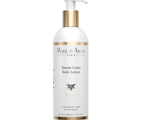 Lait Corporel Marilou Bio à L'huile D'argan - 100 Ml - Hydratation Naturelle - Fabriqué En France