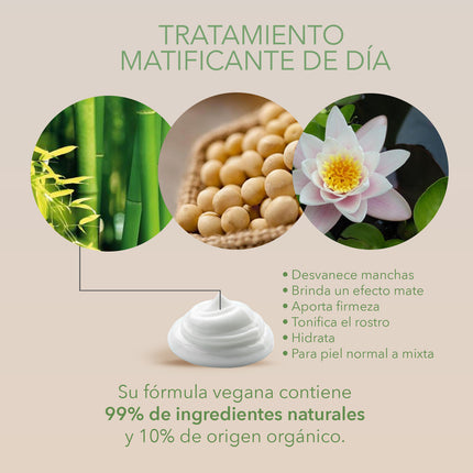 Crema matificante Marie d Argan linea organica