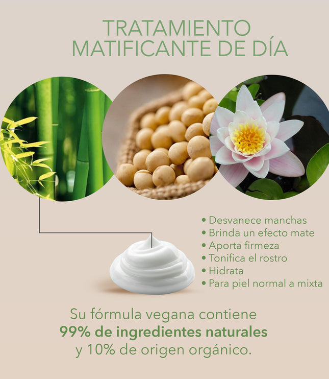 Crema matificante Marie d Argan linea organica