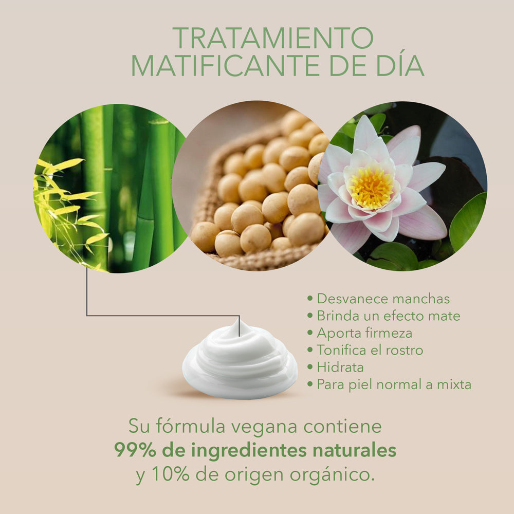 Marie d Argan mattifying cream organic line