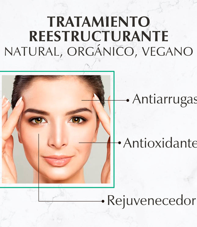 Crema Reestructurante Elixir Noche linea organica