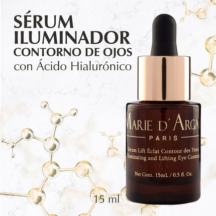 Serum iluminador lifting de ojos Marie de Argan