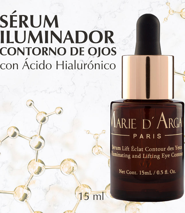 Serum iluminador lifting de ojos Marie de Argan