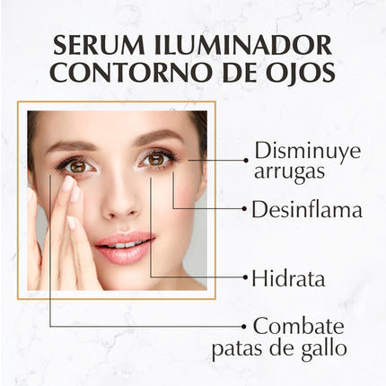 Serum iluminador lifting de ojos Marie de Argan