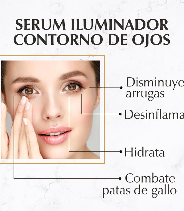 Serum iluminador lifting de ojos Marie de Argan