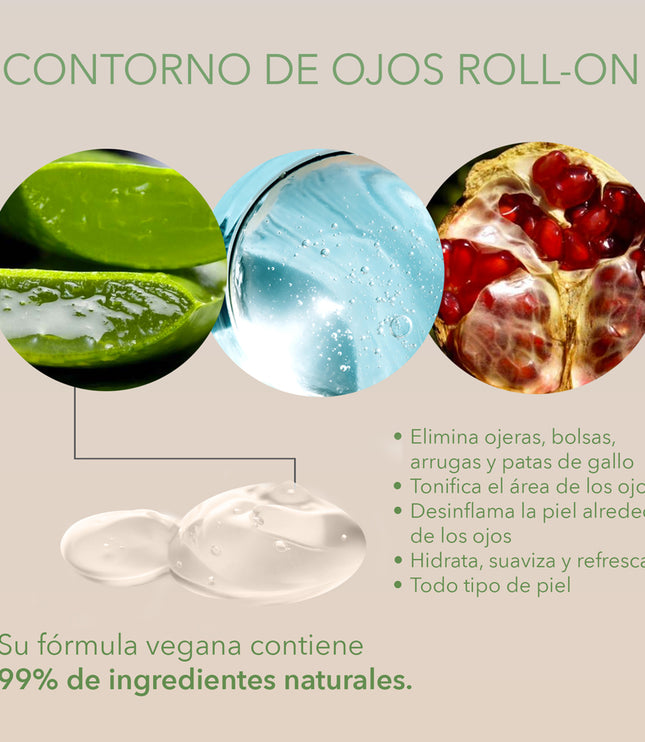 Roll on contorno de ojos Marie d Argan organico