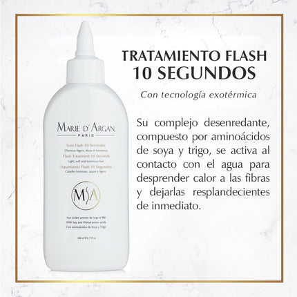 Tratamiento Flash 10 segundos Marie d Argan