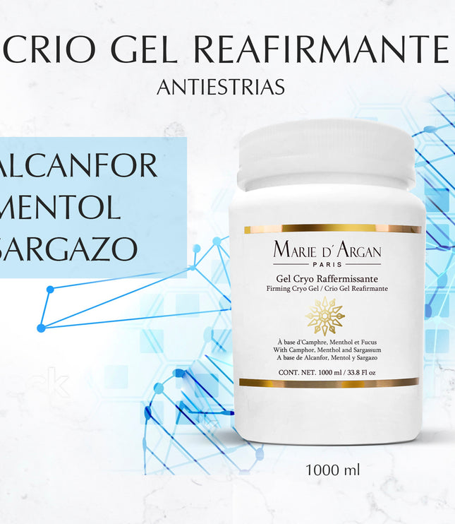 Cryo Gel Reafirmante  Marie de argan