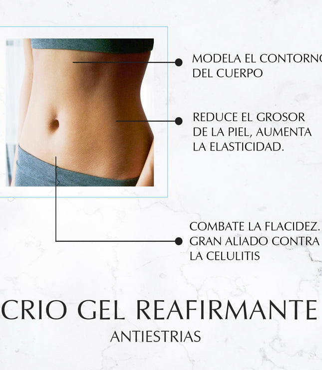 Cryo Gel Reafirmante  Marie de argan