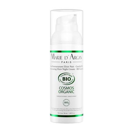 Crema Reestructurante Elixir Noche linea organica