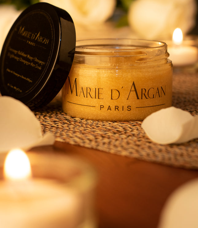 Champagne Marie d'Argan Facial Scrub