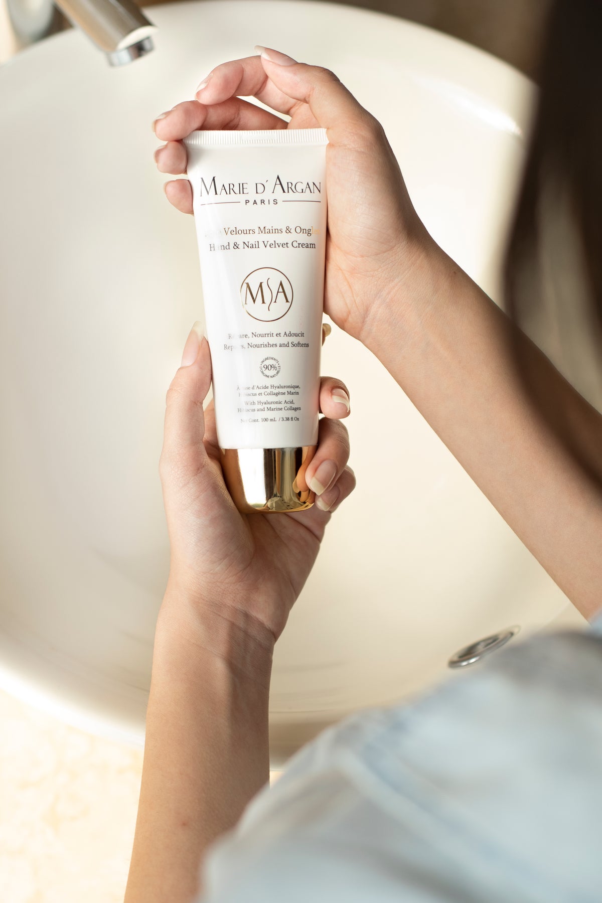 Crema de mano reparadora