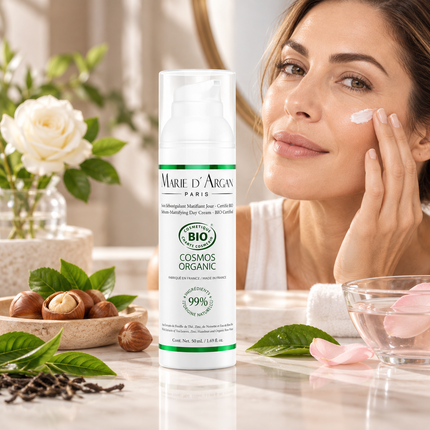 Crema matificante Marie d Argan linea organica