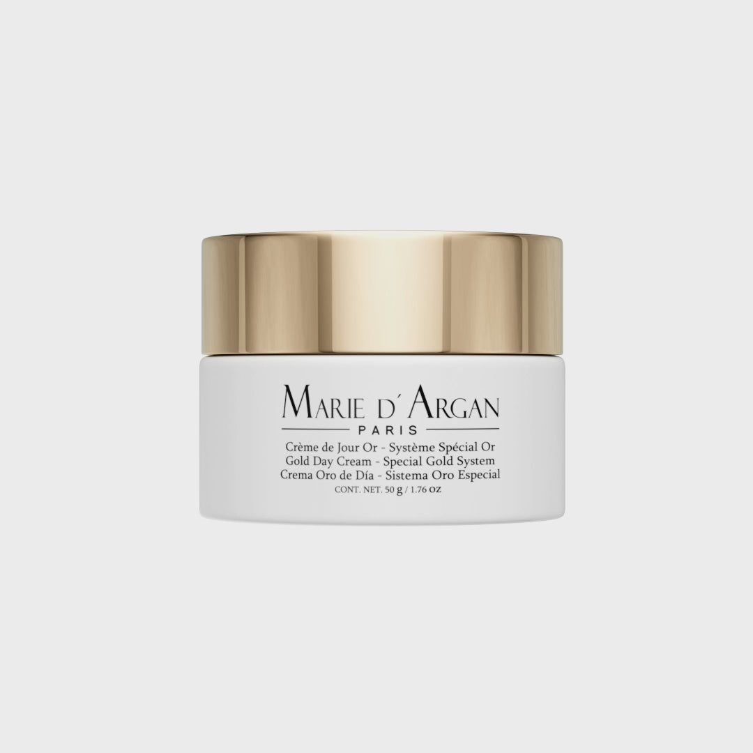 Cargar vídeo: Crema Facial de Dia con Oro Coloidal 24k